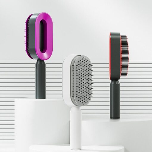 Self Cleaning Hair Brush - United Kingdom - Image 4