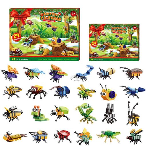 Christmas Advent Calendar with Critters Building Blocks - United Kingdom - Image 3