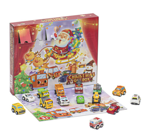 Christmas Cars Toys Advent Calendar - United Kingdom