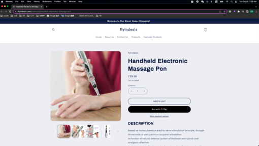 Handheld Electronic Massage Pen - United Kingdom - Image 12