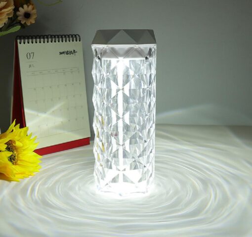 Colour Changing Crystal Lamp Humidifier - United Kingdom - Image 2