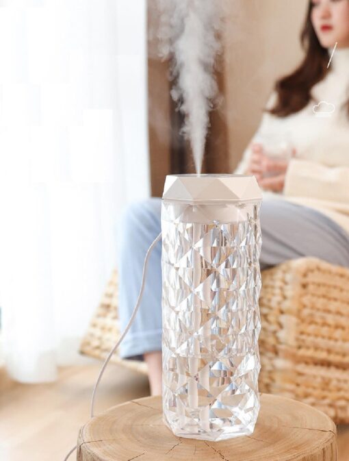 Colour Changing Crystal Lamp Humidifier - United Kingdom - Image 4