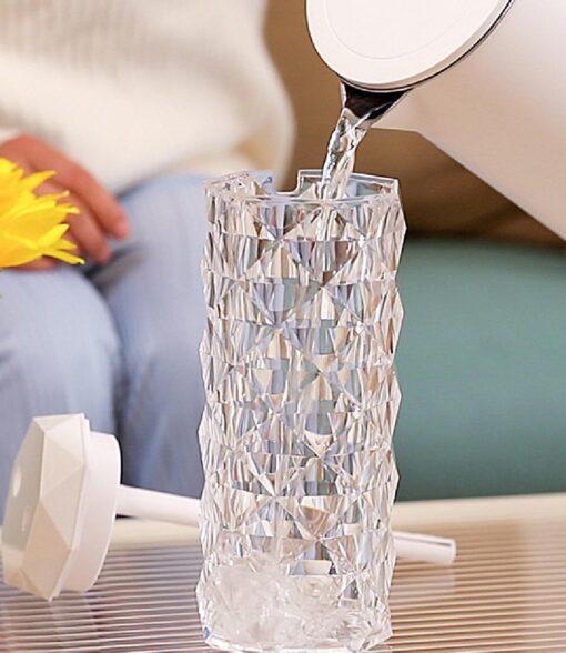 Colour Changing Crystal Lamp Humidifier - United Kingdom - Image 5