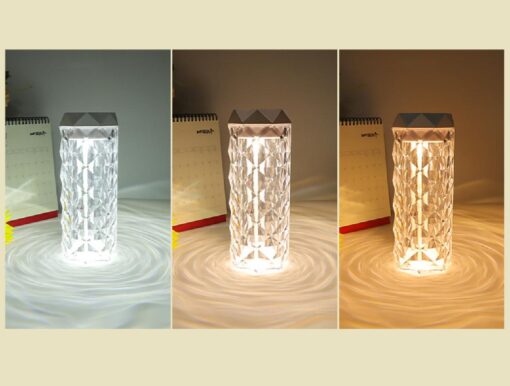 Colour Changing Crystal Lamp Humidifier - United Kingdom - Image 6