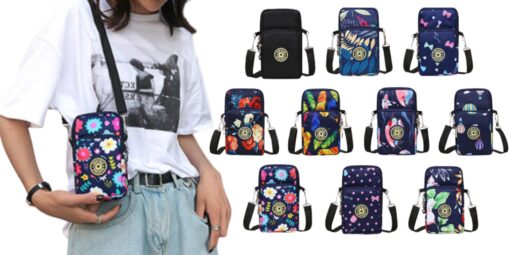 Mini Crossbody Cell Phone Accessories Bag - United Kingdom