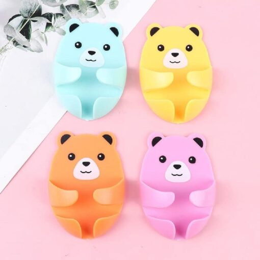 4/8PCS Cartoon Bear Storage Hooks Set - United Kingdom - Image 8