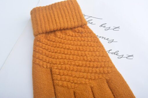 Unisex Winter Knitting Touch-screen Gloves - United Kingdom - Image 9