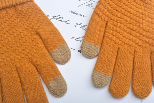 Unisex Winter Knitting Touch-screen Gloves - United Kingdom - Image 14