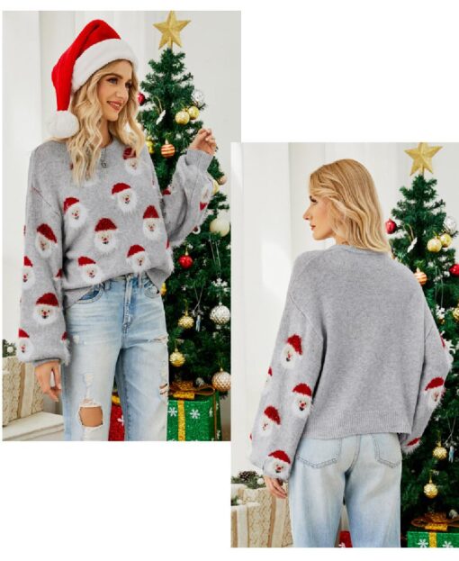 Women's Christmas Santa Sweater  - United Kingdom - Image 21