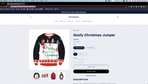 Goofy Christmas Jumper - United Kingdom - Image 2