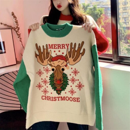 Merry Christmoose Xmas Jumper - United Kingdom - Image 7