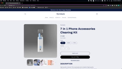 7 in 1 Phone Accessories Cleaning Kit - United Kingdom - Image 2