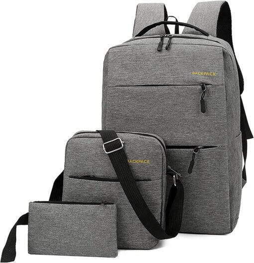 3PCS Backpack Shoulder Bag Hand Bag Set - United Kingdom - Image 19