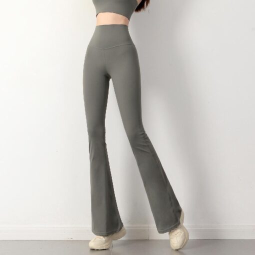 Women's Bell Bottom Yoga Pants - United Kingdom - Image 8