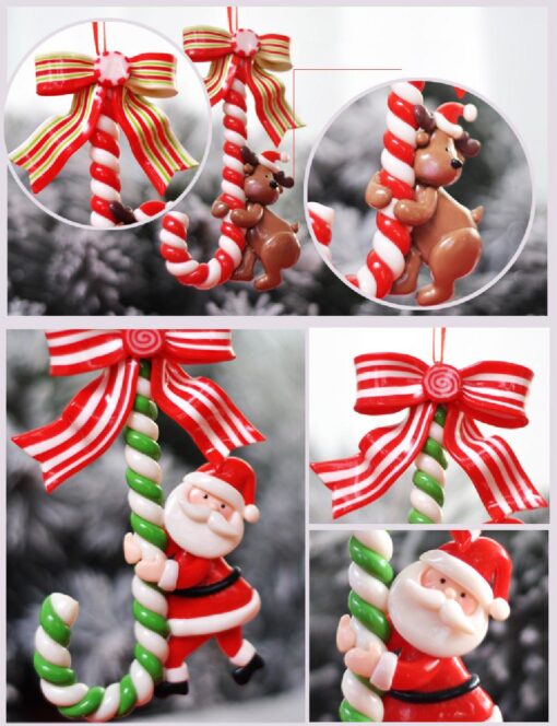 Candy Cane Hanging Christmas Tree Decoration - United Kingdom - Image 3