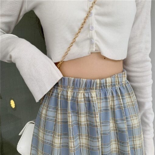 Women's Striped Warm High Waist Pants - Image 14