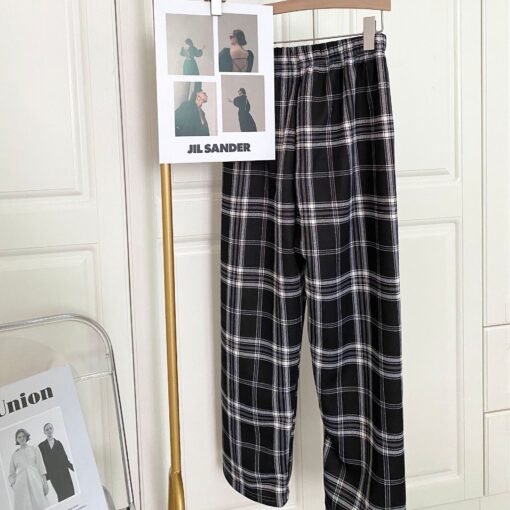 Women's Striped Warm High Waist Pants - Image 19