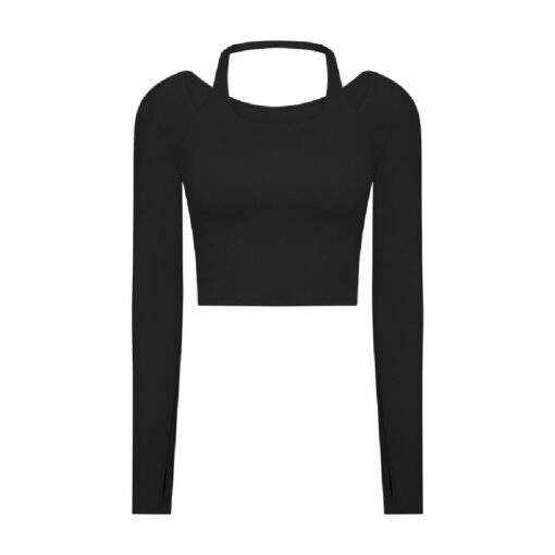 Women's Crop Top Gym Long Sleeves - United Kingdom - Image 18