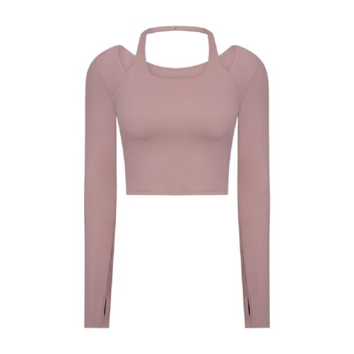 Women's Crop Top Gym Long Sleeves - United Kingdom - Image 19