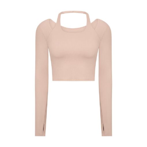 Women's Crop Top Gym Long Sleeves - United Kingdom - Image 20