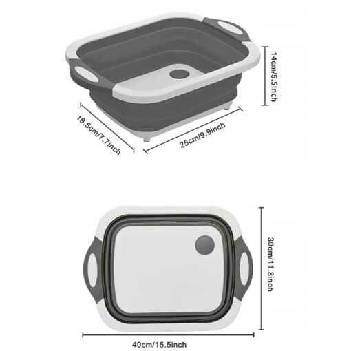 3 in 1 Collapsible Cutting Board - United Kingdom - Image 9