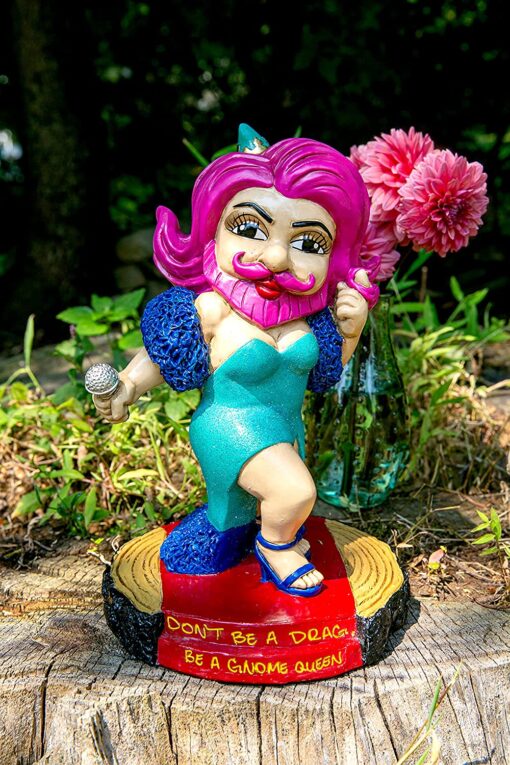 Drag Queen Gnome Garden Statue - United Kingdom - Image 2