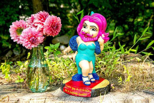 Drag Queen Gnome Garden Statue - United Kingdom - Image 3