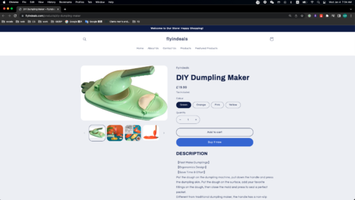 DIY Dumpling Maker  - United Kingdom - Image 9