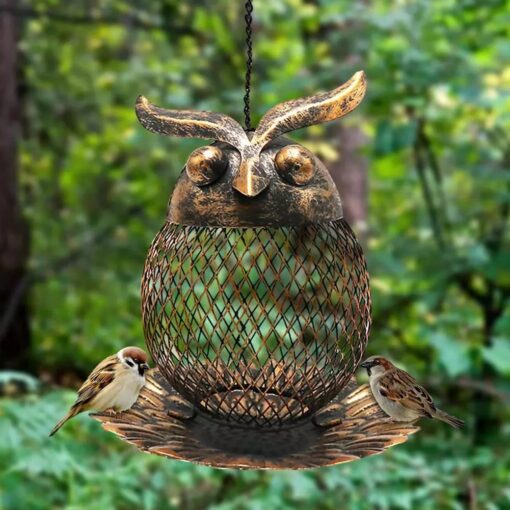 Owl Shaped Yard Bird feeder - United Kingdom - Image 5