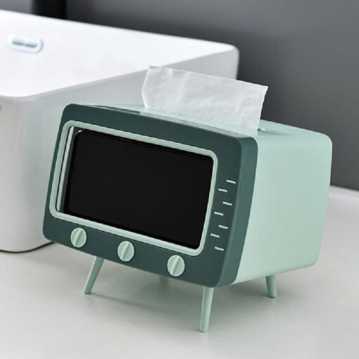 Retro TV Shaped Tissue Box - United Kingdom - Image 3