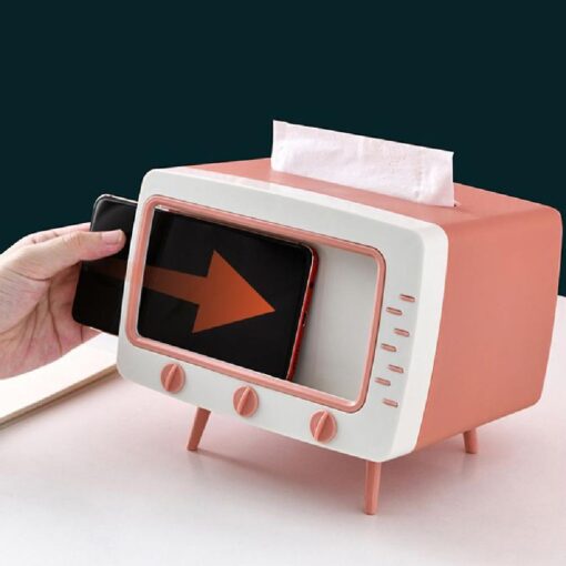 Retro TV Shaped Tissue Box - United Kingdom - Image 4