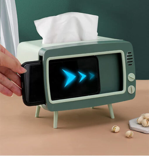 Retro TV Shaped Tissue Box - United Kingdom - Image 7