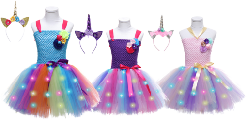 LED Light Up Kids Princess Costume Dress - IT0893 - Image 20