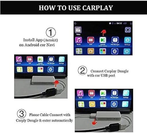 Mobile Phone USB Carplay Adapter - IT0901 - Image 2