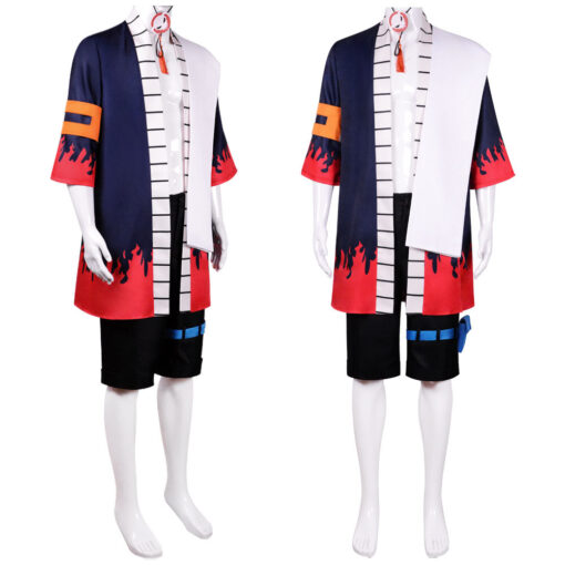 Halloween Anime Fire Pirate Costume - AC1281 - Image 2