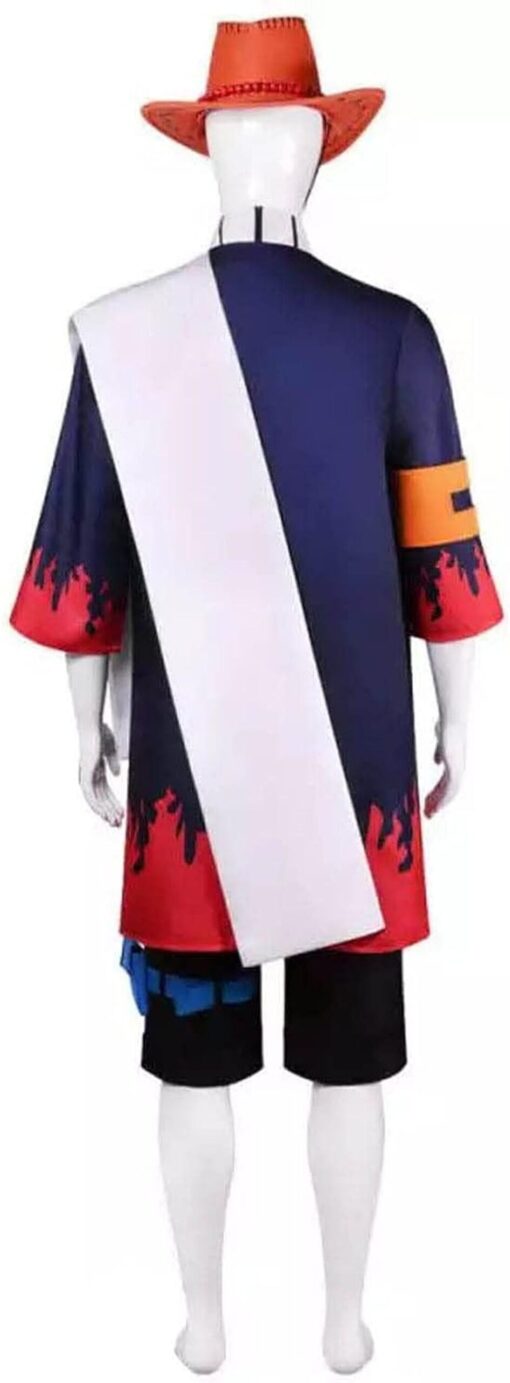 Halloween Anime Fire Pirate Costume - AC1281 - Image 9