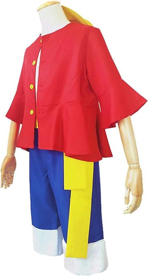 Halloween Anime Monkey D Luffy Inspired Cos Play Costume - AC1284 - Image 4