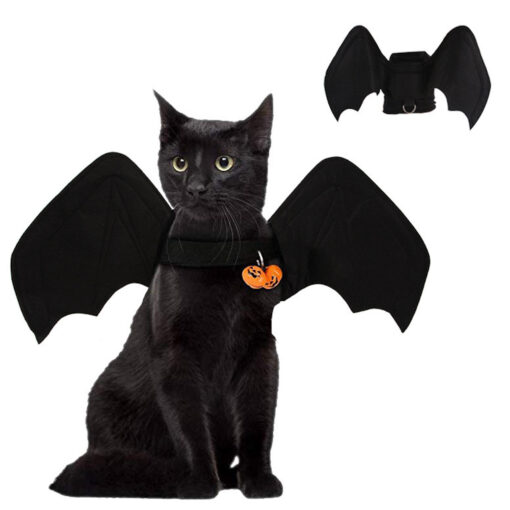 Halloween Adjustable Dog Cat Bat Wings Costume - AC1287 - Image 4