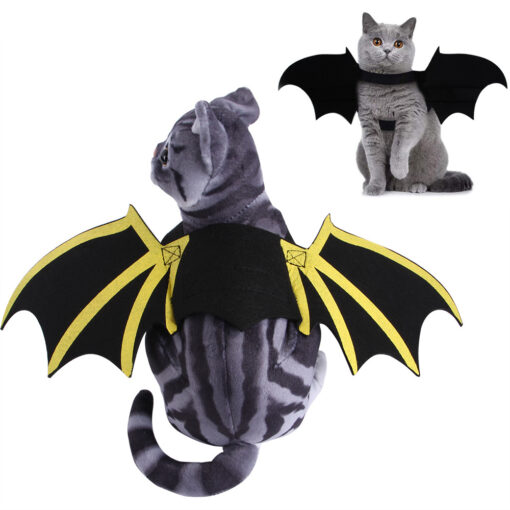 Halloween Adjustable Dog Cat Bat Wings Costume - AC1287 - Image 5