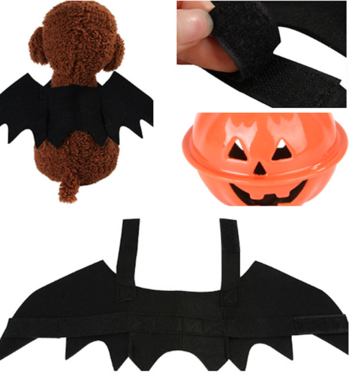 Halloween Adjustable Dog Cat Bat Wings Costume - AC1287 - Image 7