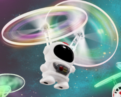 USB LED Bubble Blowing Flying Astronaut - TY0355 - Image 6