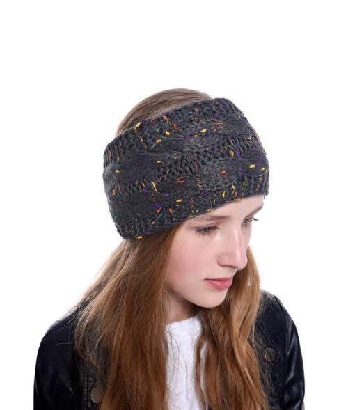 Classic Ribbed Knitted Headbands - AC1347 - Image 13