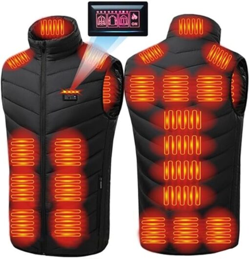 Unisex USB Graphene Heated Gilet - IT0938 #TREND - Image 2