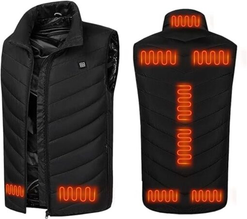 Unisex USB Graphene Heated Gilet - IT0938 #TREND - Image 3