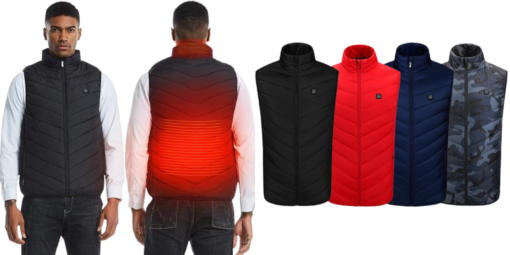 Unisex USB Graphene Heated Gilet - IT0938 #TREND - Image 18