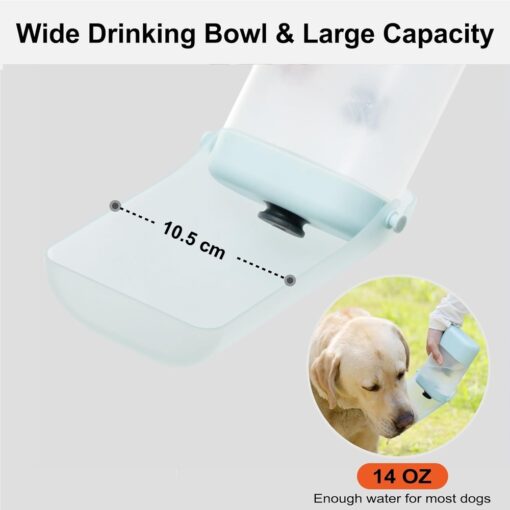 Foldable Dogs Food Water Bottle Drinking Bowl - PE0102 - Image 7