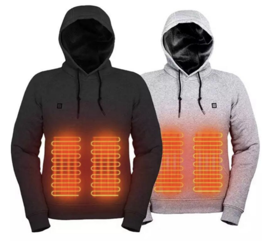 Unisex USB Rechargeable Electric Heated Hoodie - IT0963 #TREND23 - Image 5