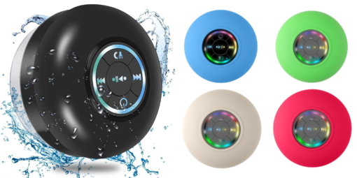 Water Resistant Bluetooth LED Shower Speaker - IT0969 - Image 14