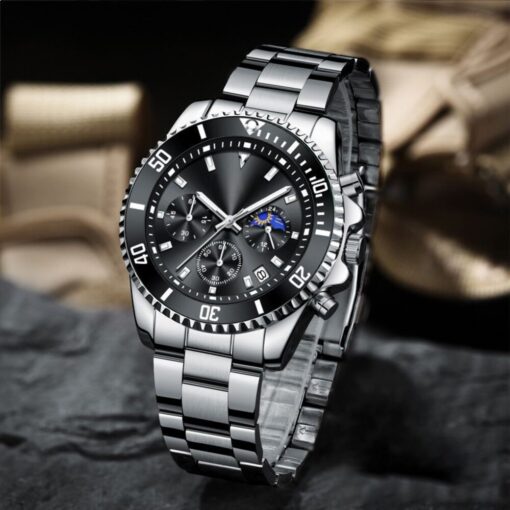 Mens Luxury Chronograph Watch - CL0799 - Image 6