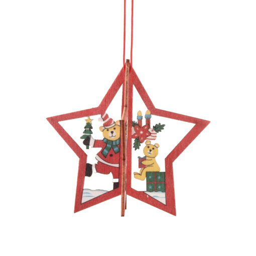 Wood Christmas Tree Ornament - United Kingdom - Image 16